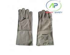 Găng tay da hàn polrok SS1721 dài 35cm